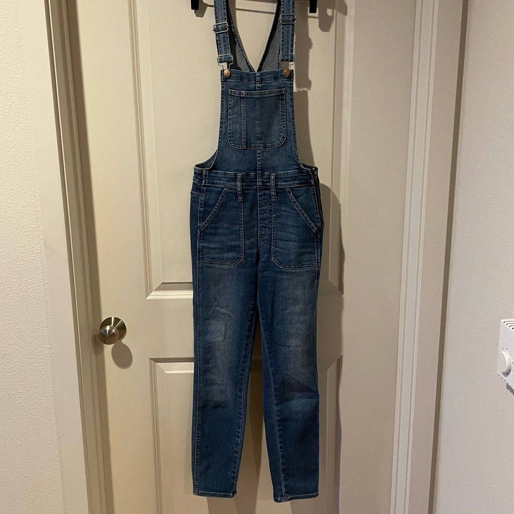 Madewell Indigo Denim Overalls with Classic Bib
